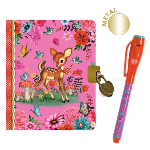 Djeco - Lovely Paper Fiona Little Secret Notebook