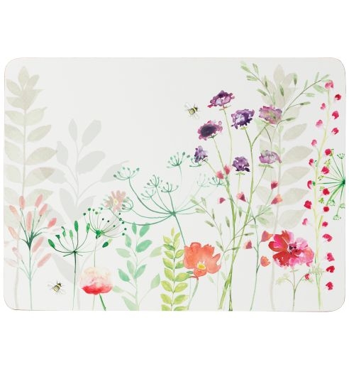 DMD - In Bloom - Cork Backed Placemats - Set of 4 - notrunofthemill